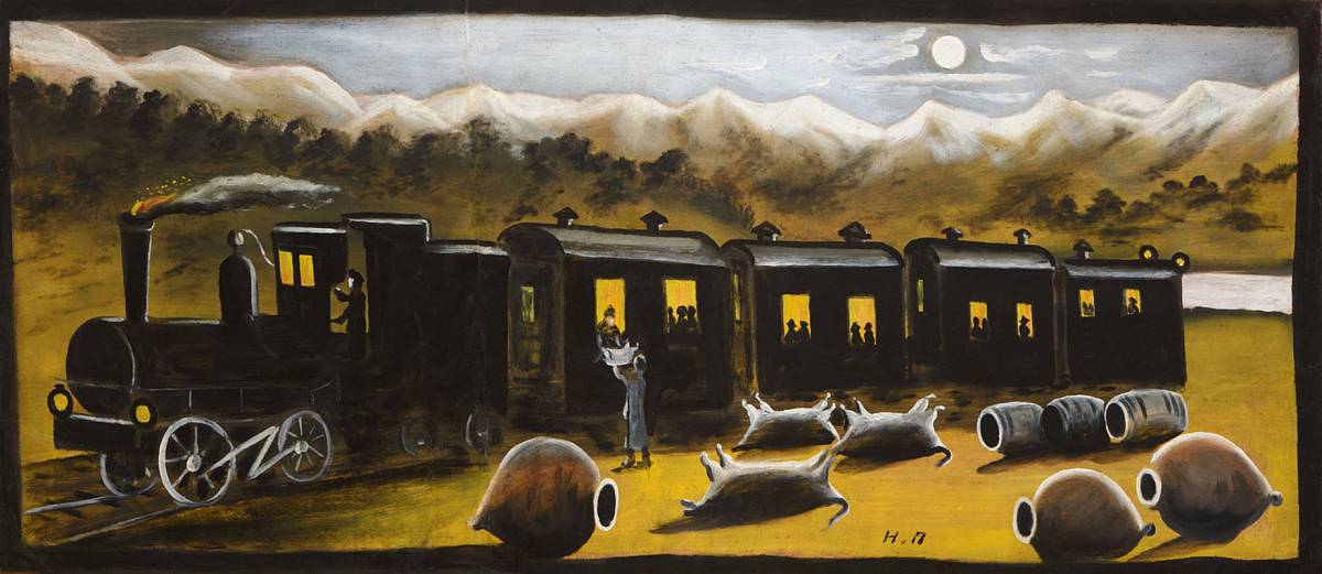 Niko Pirosmani: Kakhetian Train, 