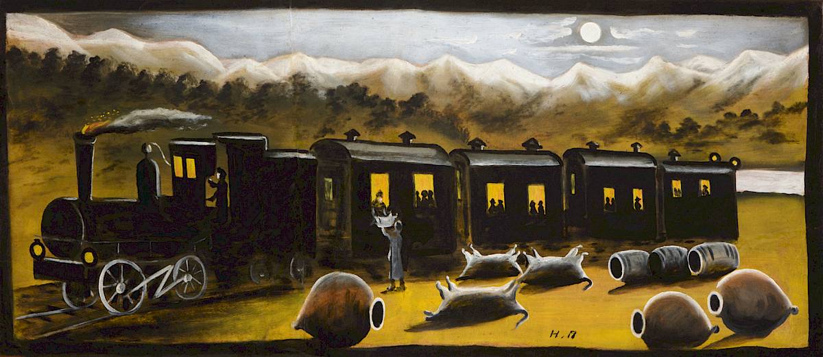 Niko Pirosmani | Kachetischer Zug | Georgisches Nationalmuseum © Infinitart Foundation
