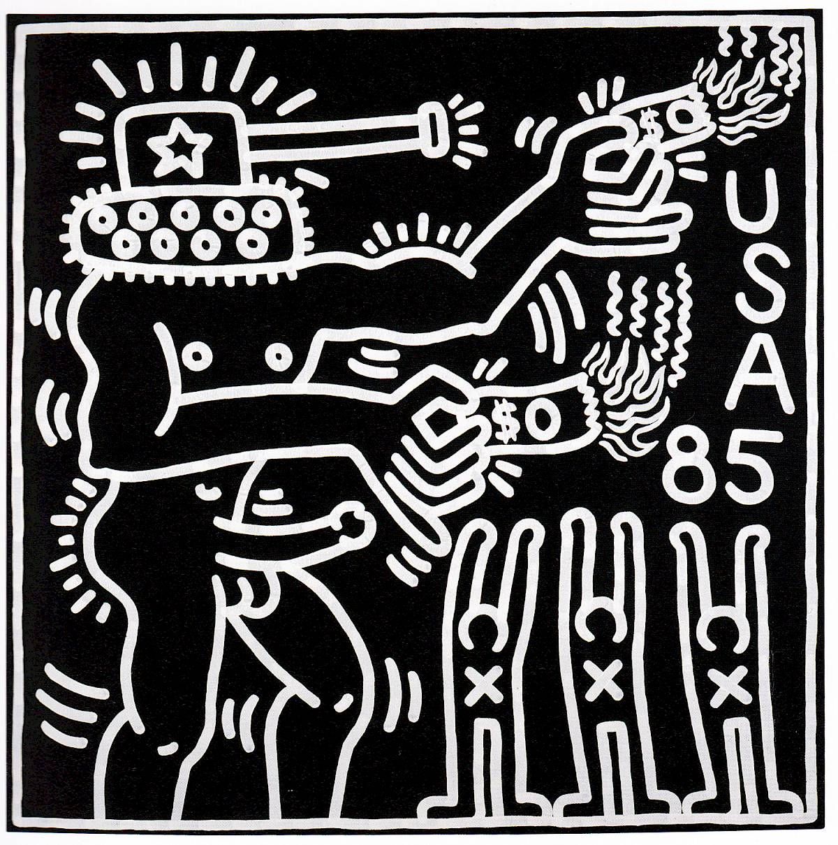 Keith Haring: Untitled, 1985