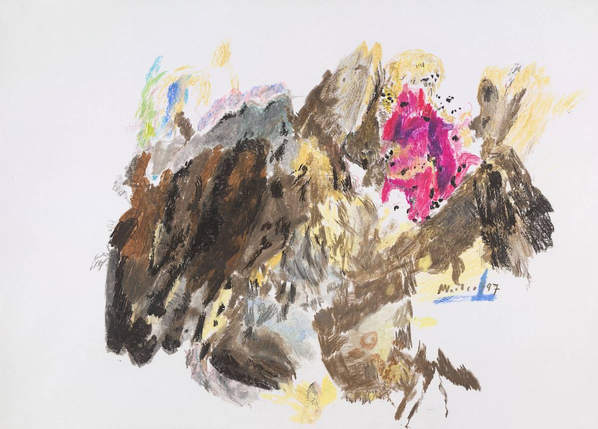 Max Weiler: Ohne Titel, 1997