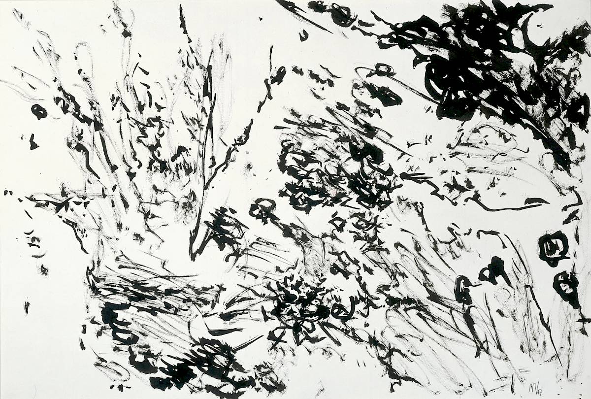 Max Weiler | Ohne Titel, 1967 | Albertina, Wien © Robert Najar