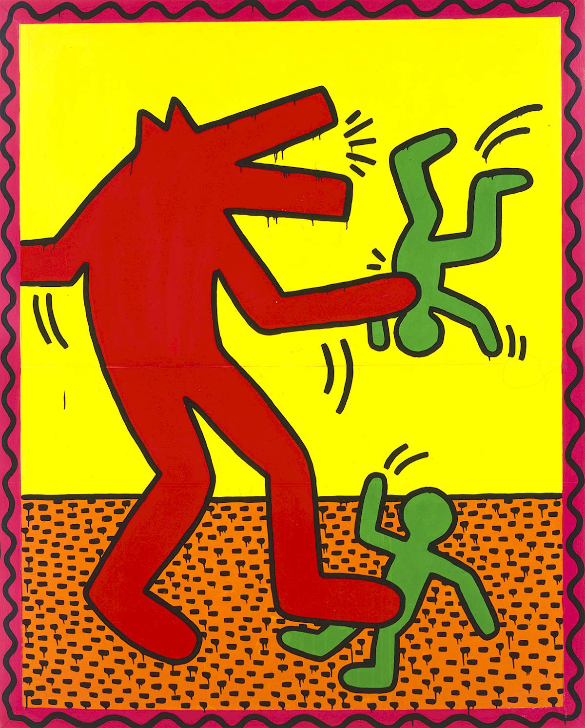 Keith Haring | Ohne Titel, 1982 | © Keith Haring Foundation