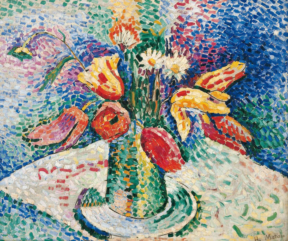 Henri Matisse | Papageientulpen, 1905 | © Succession H. Matisse/ Bildrecht, Wien, 2019
