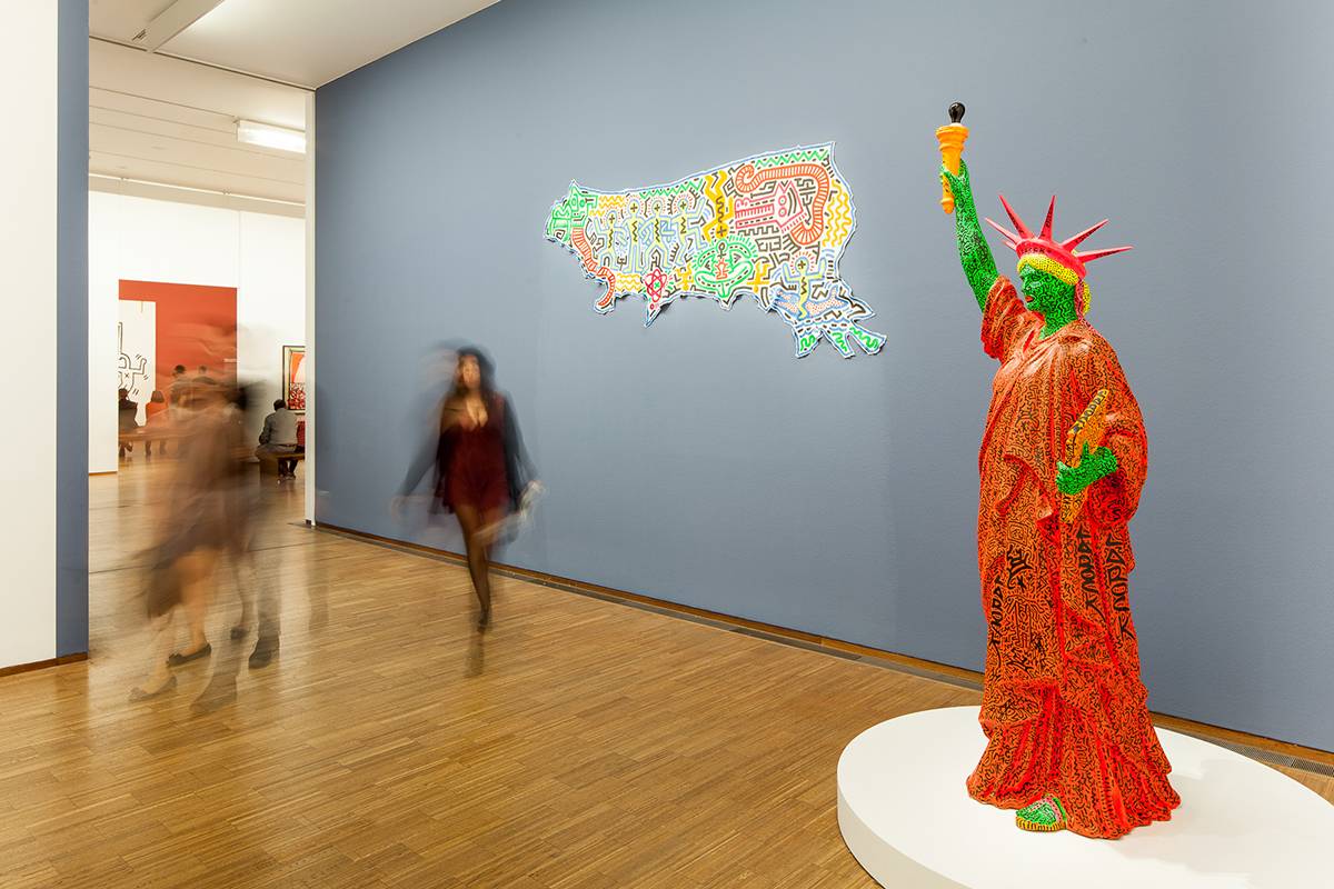 Einblick in die Ausstellungshalle Keith Haring | Foto © Robert Bodnar