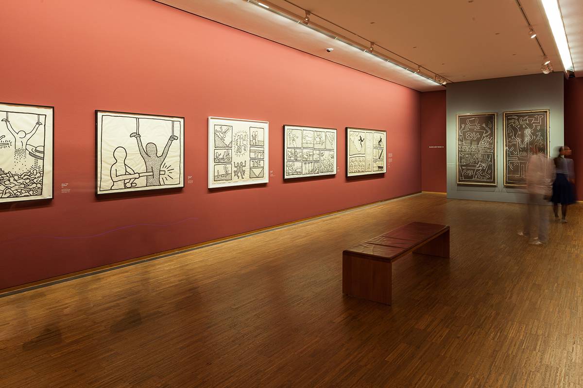 Einblick in die Ausstellungshalle Keith Haring | Foto © Robert Bodnar