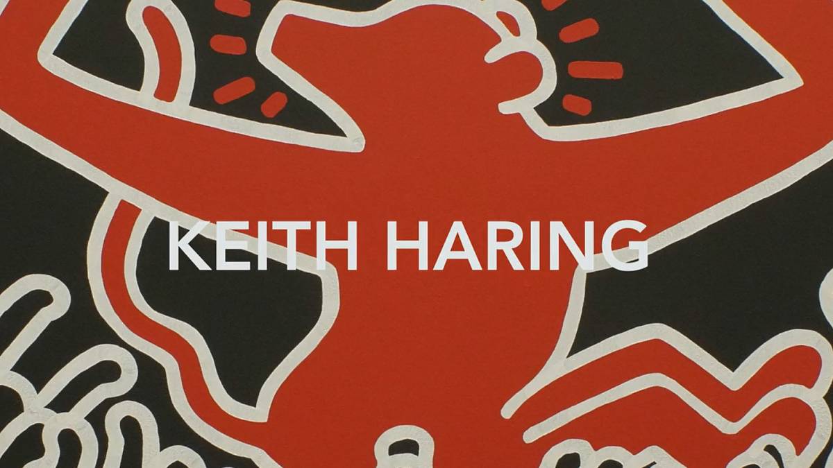General Director of the Albertina Museum, Klaus Albrecht Schröder, and curator of the exhibition, Dieter Buchhart, talk about Keith Haring's art.