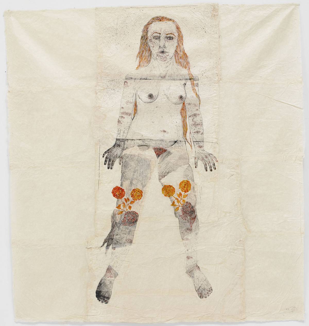 Kiki Smith: Tree with Yellow Roses, 2006