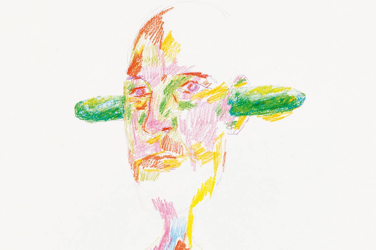 Erwin Wurm | Gurke, 2017 | © Studio Erwin Wurm