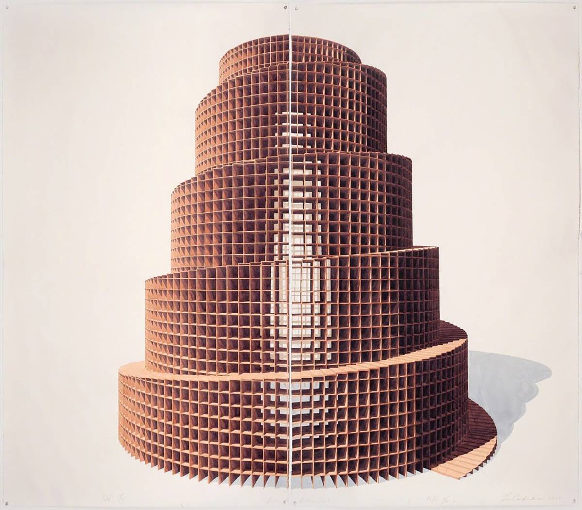 Los Carpinteros | Sala de lectura babel, 2015 | Albertina, Wien © Los Carpinteros