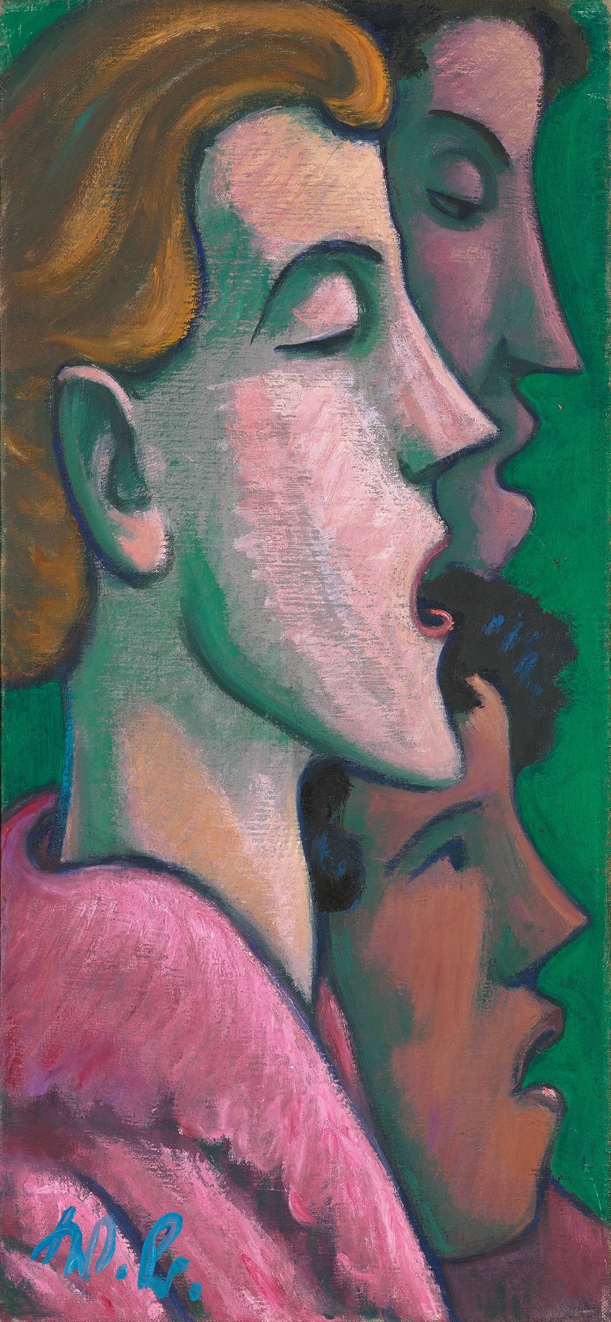 Werner Berg: Singende, 1949