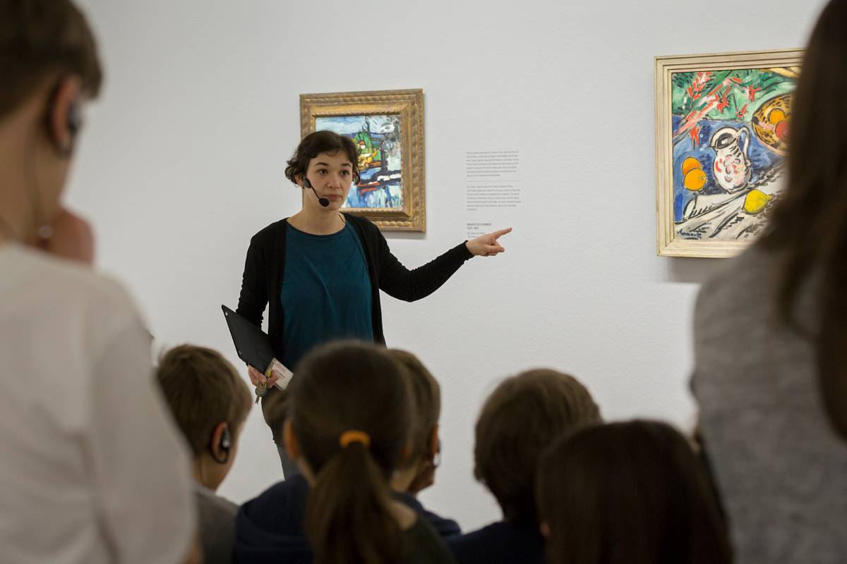 At the exhibition Monet to Picasso | Photo © Rainer Mirau