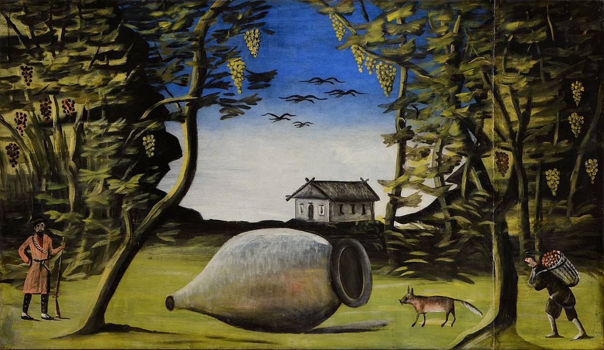 Niko Pirosmani | Großer Marani im Wald | Georgisches Nationalmuseum © Infinitart Foundation