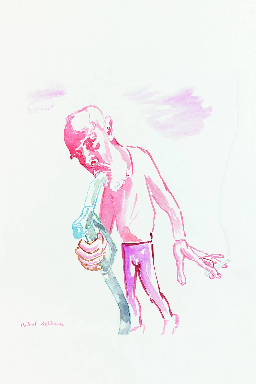 Erwin Wurm: Petrol Asthma, 2017/2018