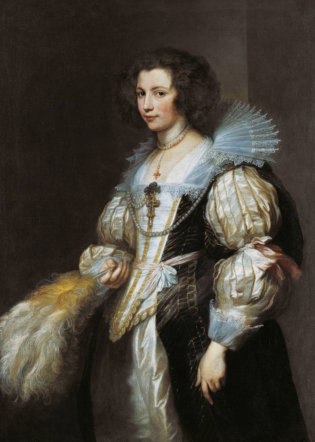 Anthonis van Dyck | Porträt der Maria de Tassis (1611–1638), 1629/30 | © LIECHTENSTEIN. The Princely Collections, Vaduz–Vienna