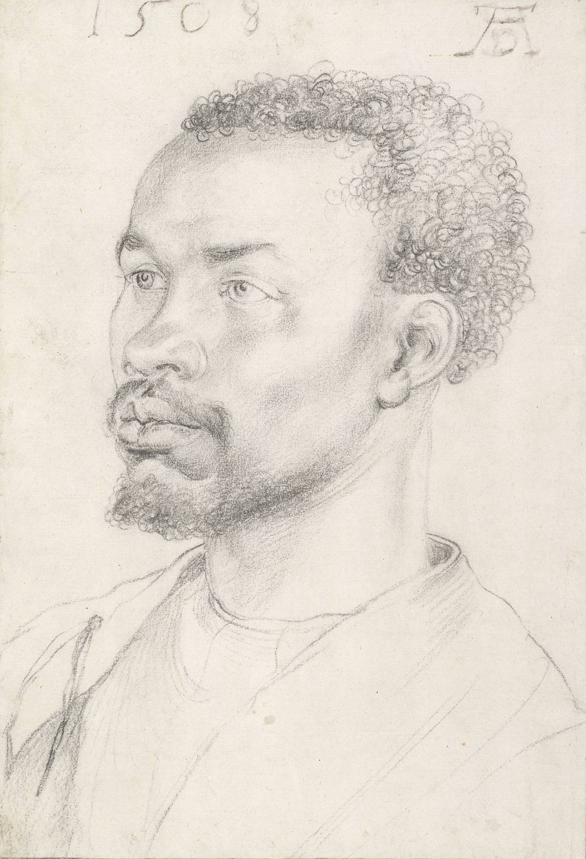 Albrecht Dürer: Ritratto di un uomo africano, 1508