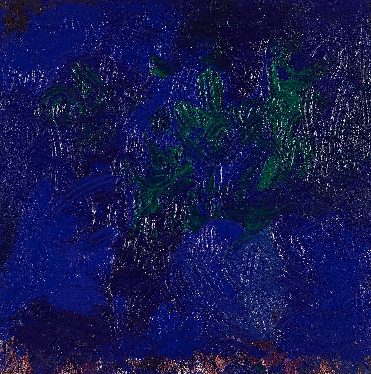 Hermann Nitsch: Poured Painting, 2018