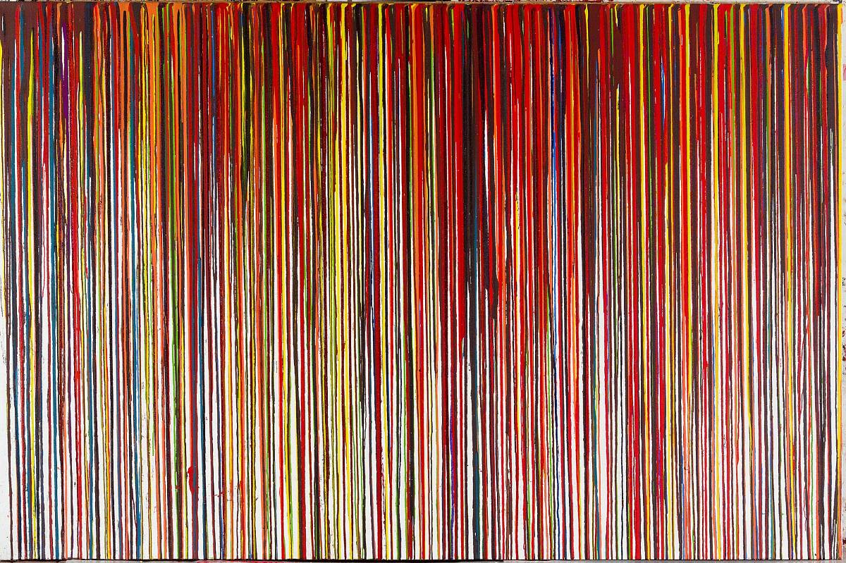 Hermann Nitsch | Schüttbild, 2011 | © Bildrecht Wien, 2019