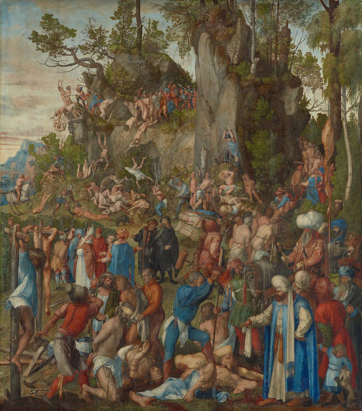 Albrecht Dürer: Martyrdom of the Ten Thousand, 1508