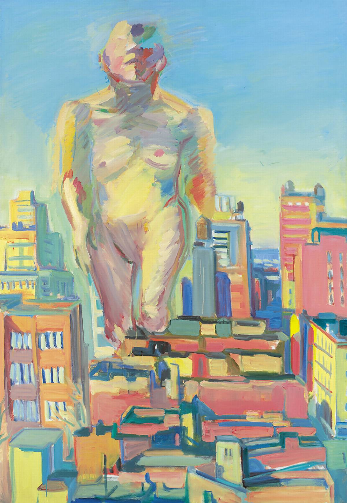 Maria Lassnig: Woman Power, 1979