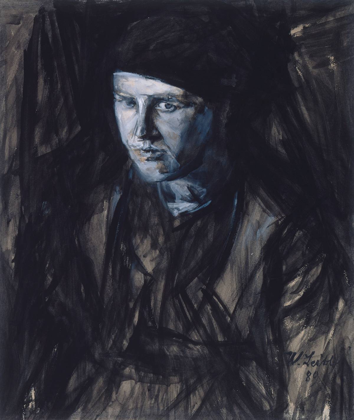 Wilhelm Leibl: Portrait of a Young Woman, 1889